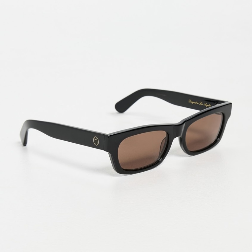 HEAVEN MAYHEM - Sloane Black Acetate Sunglasses - Picture 2 of 10